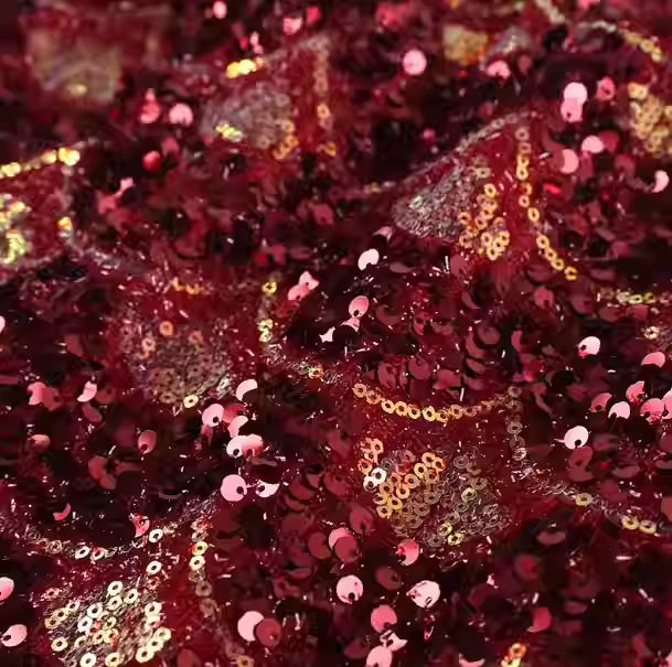 童装女童半身裙冬季新年儿童红色闪亮珠片裙子小女孩过年加绒短裙,淘宝优惠券,粉丝福利购,淘宝优惠卷