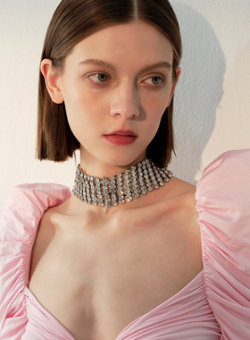 苏心合金轻奢夸张项链