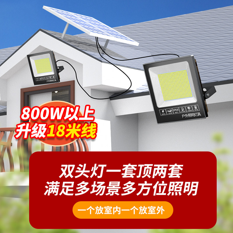 家用超亮室外人体感应太阳能灯 宣光景观庭院灯饰