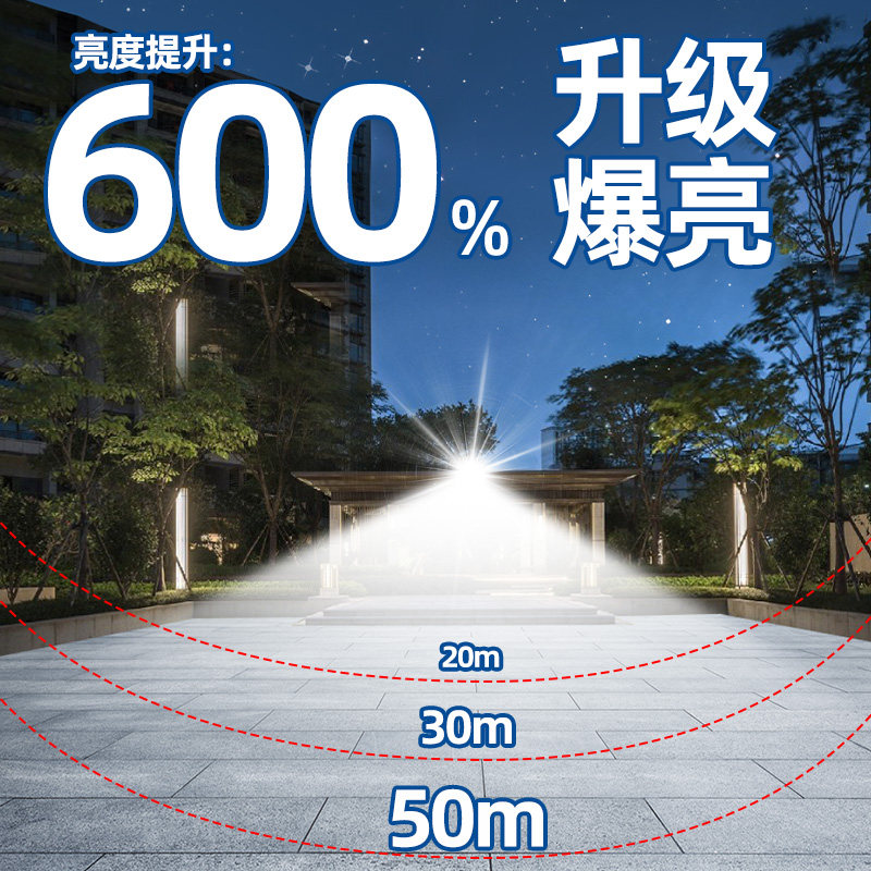 2023新款太阳能灯户外超亮照明灯 宣光景观庭院灯饰