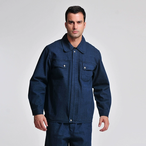 圣迪美依 Хлопковый джинсовый износостойкий комбинезон, увеличенная толщина, делается под заказ