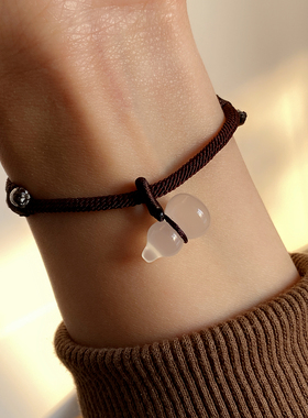 手绳玉髓小清新男女同款