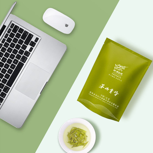 【2026新茶】茅山青峰福地春正品明前特级浓香绿茶散装自饮50g - 图1