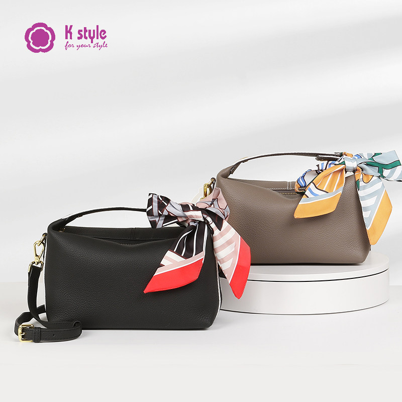 2020新款潮小枕头包真皮百搭女包 kstyle女士包袋