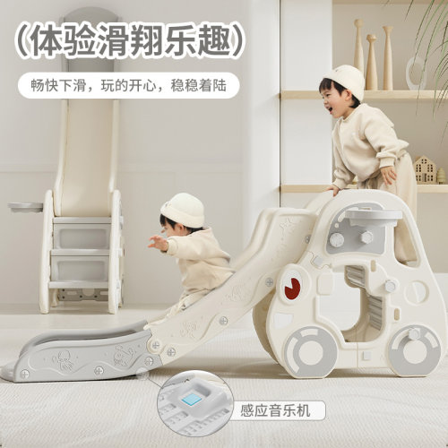 滑梯儿童室内家用宝宝滑滑梯2至10岁小型小孩折叠小滑梯家庭玩具 - 图0