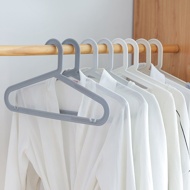 衣架家用挂衣服架子无肩防滑无痕衣架不起包防肩角衣服撑子家用_虎窝淘