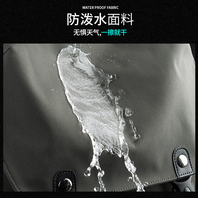 潮牌男休闲日系初中大学生双肩包 tanghao双肩背包