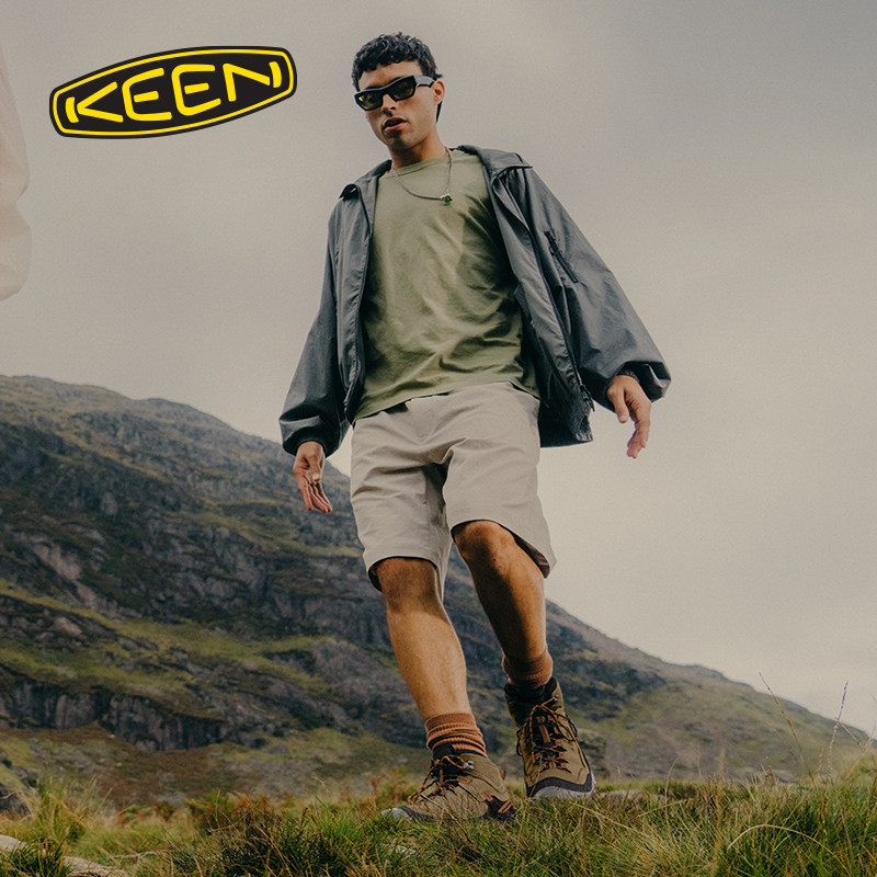 KEEN官方 新品TARGHEE IV MID WP男子户外耐磨登山鞋徒步鞋,淘宝优惠券,粉丝福利购,淘宝优惠卷