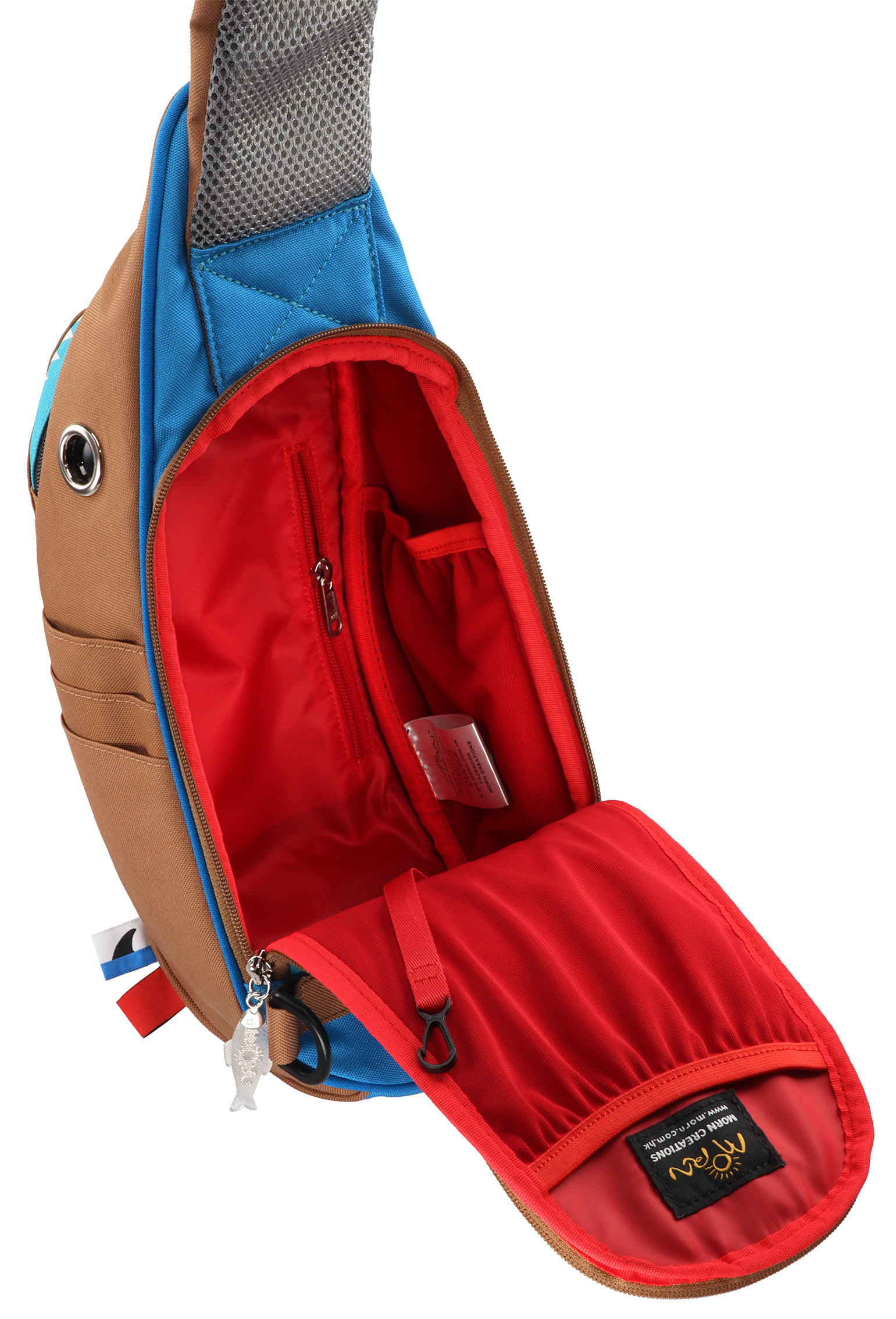 morn creations休闲男士邮差小胸包 七海扬帆箱包男士包袋