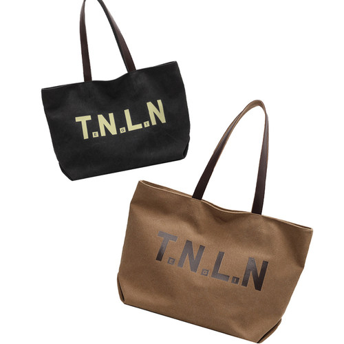 大容量帆布包包女式2025新款上班通勤高级感时尚大包托特包手提袋 - 图3