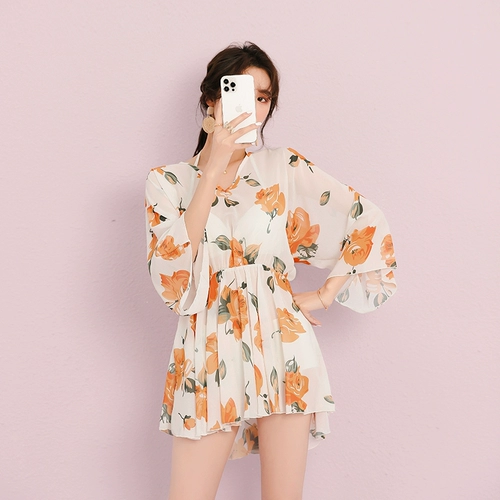 Модный брендовый пляжный купальник, коллекция 2021, по фигуре, защита от солнца