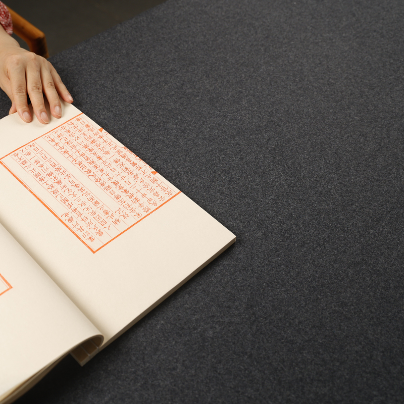 【60%羊毛锁边】锁边羊毛毡 毛毡子 书画毡毛笔练字书法专用毛毡垫文房四宝写毛笔字垫的毡布 - 图2