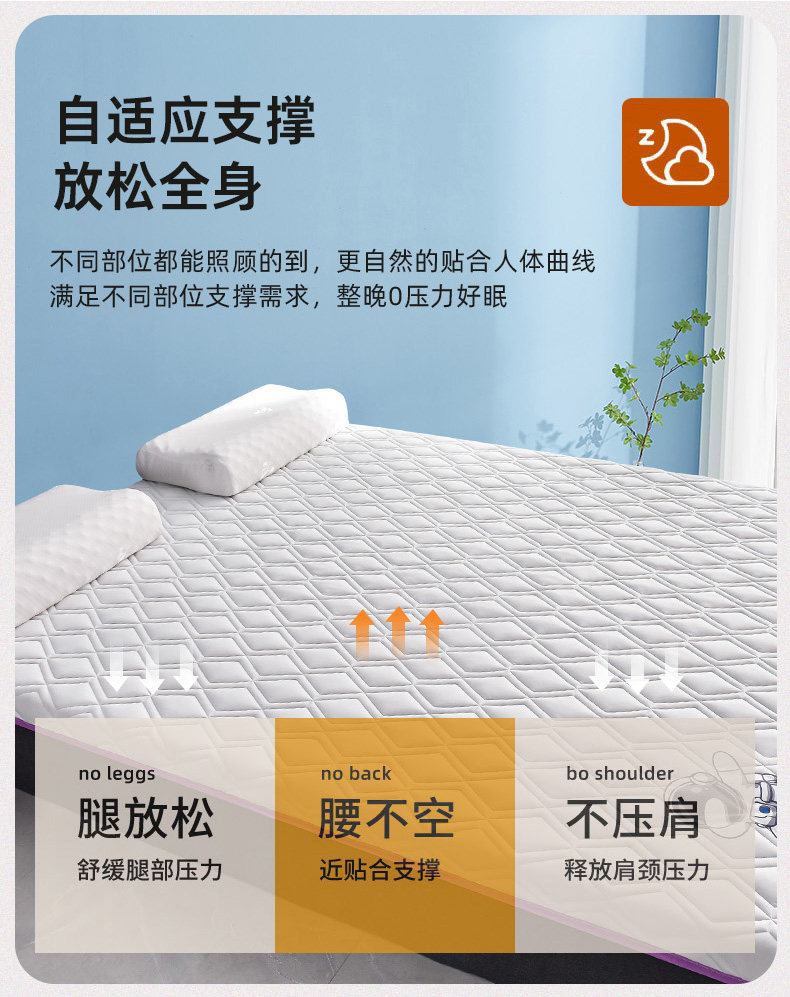  汉寝家纺床垫/床褥/床护垫/榻榻米床垫