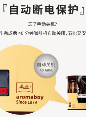 美乐家1015美式滴滤咖啡机家用