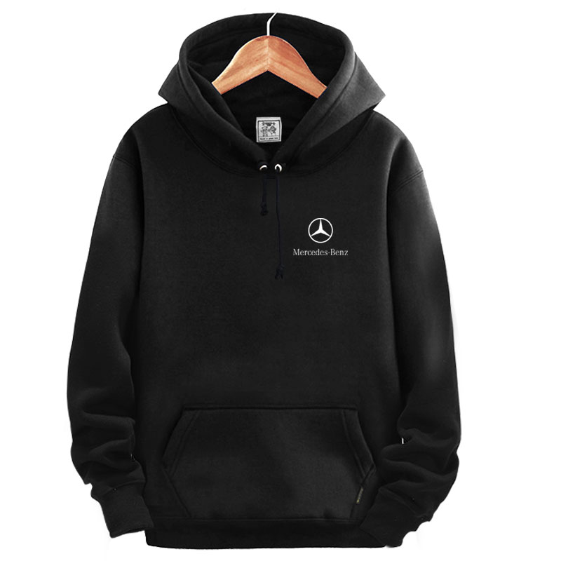奔驰4s店可定制梅赛德斯连帽卫衣 翼踏服饰卫衣