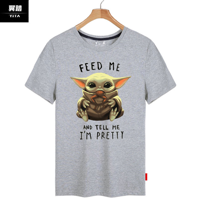 尤达宝宝曼达洛人大师星球大战短袖 翼踏服饰T恤
