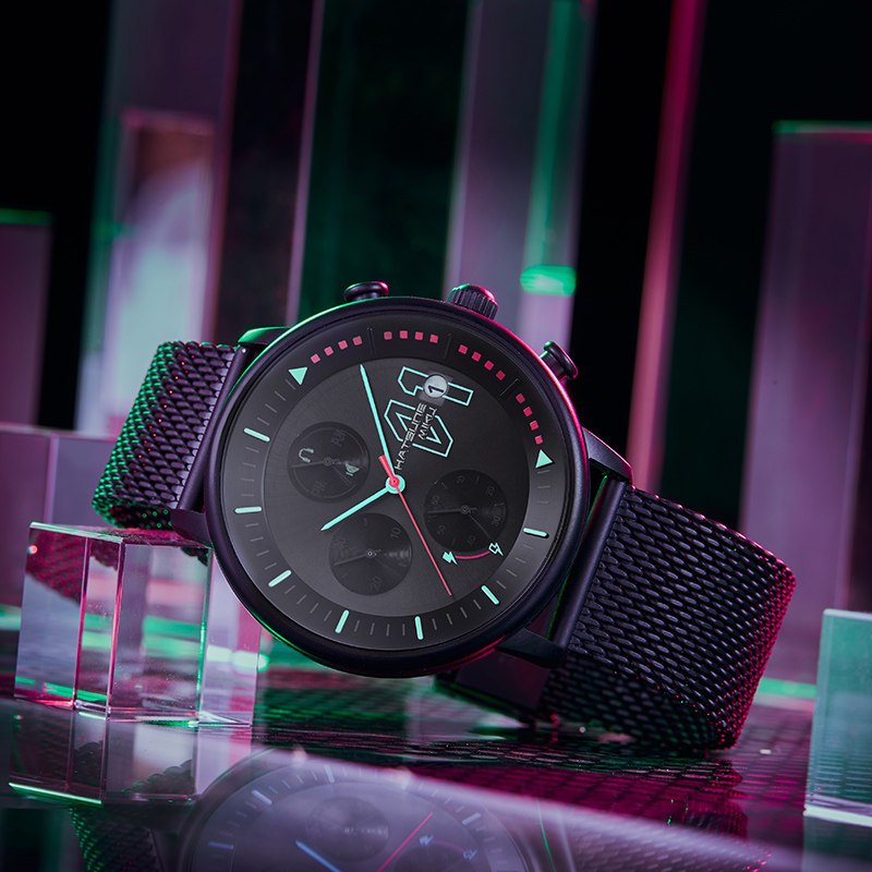 幸运石初音未来镜音铃连手表二次元 幸运石玩具动漫手表/项链/饰品