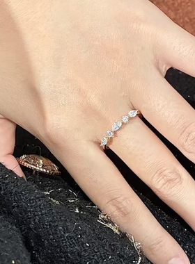 卓之凡珠宝新款925银1.5克拉帕拉伊巴鸽子蛋戒指豪华欧美直播爆款