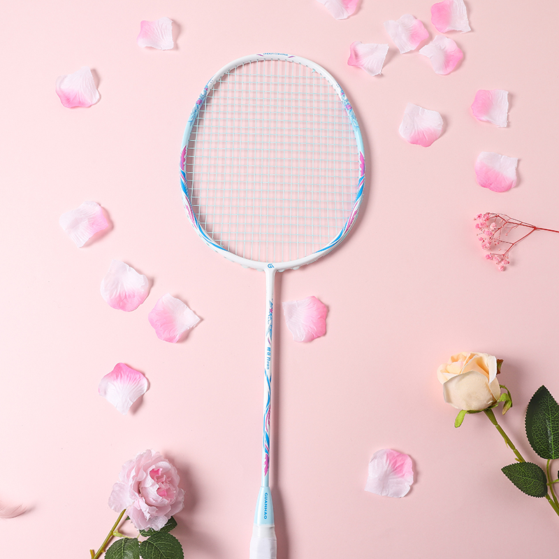 樱花刀均衡之刃羽毛球拍6U超轻全碳素5U耐用单拍男女训练拍比赛4U - 图0