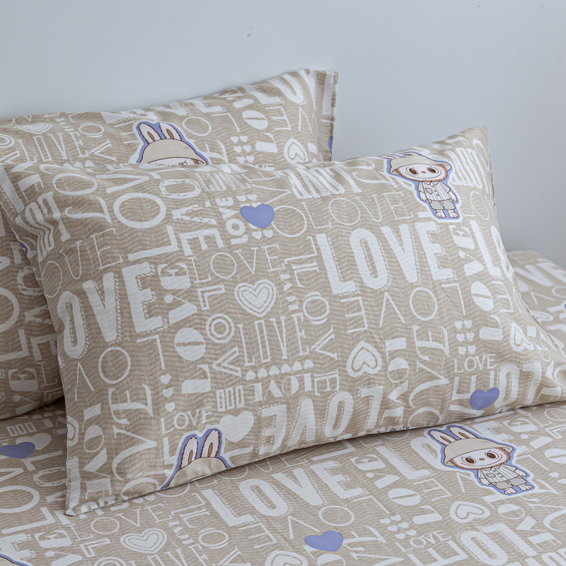 森柔拉布兔兔l儿童100纯棉床品定制床单被套单件床笠定做全棉褥套,淘宝优惠券,粉丝福利购,淘宝优惠卷