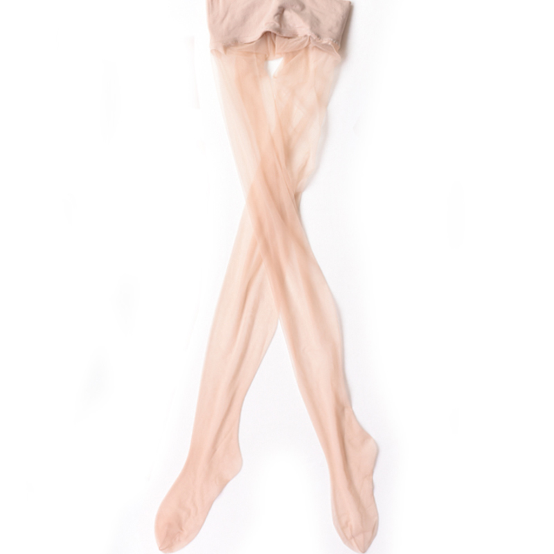 欧洲EM定脚形3D超薄无缝丝袜360度无缝无痕隐形包芯丝透明连裤袜 - 图3