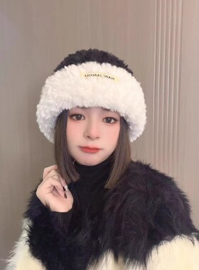 保暖帽逛街日系女冬季可爱