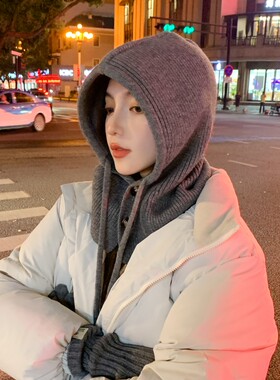 针织帽出游可爱女秋冬季时髦