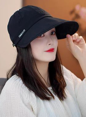 帽子遮阳帽女防晒防紫外线鸭舌帽