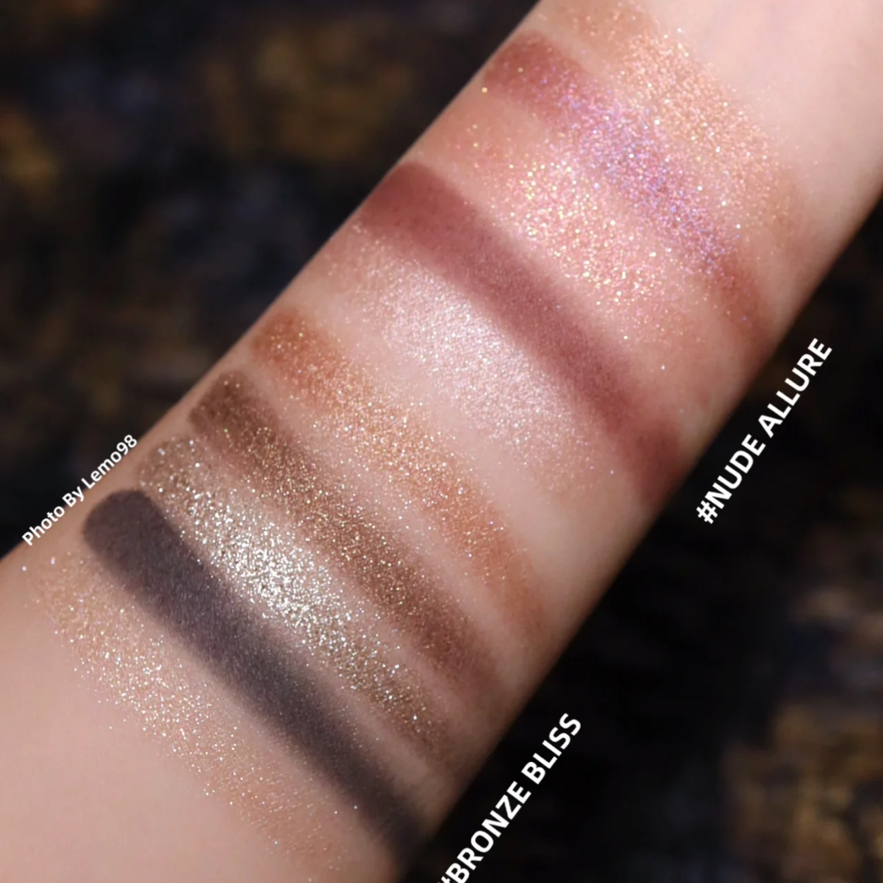 Pat mcgrath labs2022年圣诞5色眼影盘Bronze Bliss Nude Allure-图1