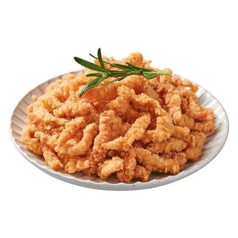 大用恋味儿小酥肉1kg10袋黄色袋子清真鸡肉酥肉半成品油炸小吃 - 图0