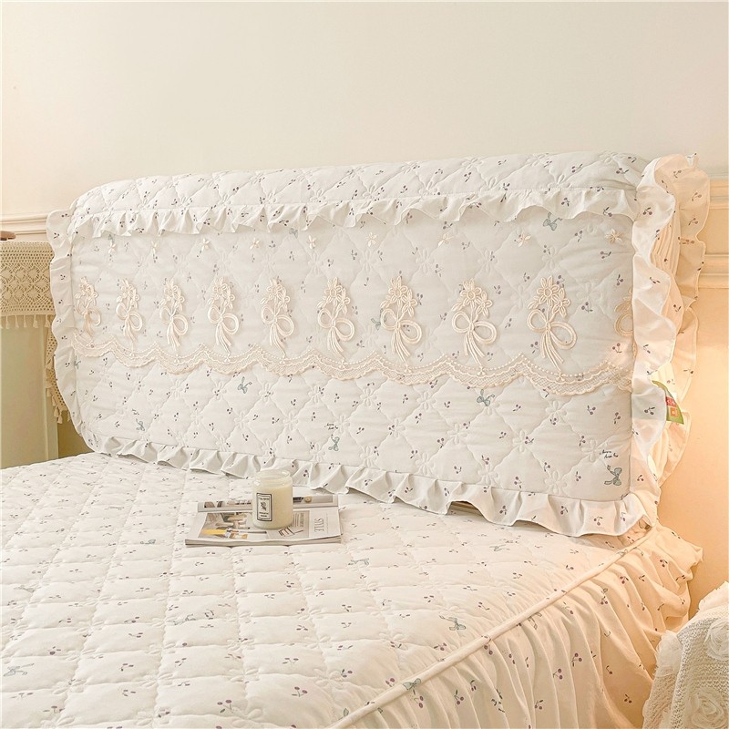 床头套罩2025新款全包卍能夹棉高档皮木床靠背套软包花边保护套罩,淘宝优惠券,粉丝福利购,淘宝优惠卷