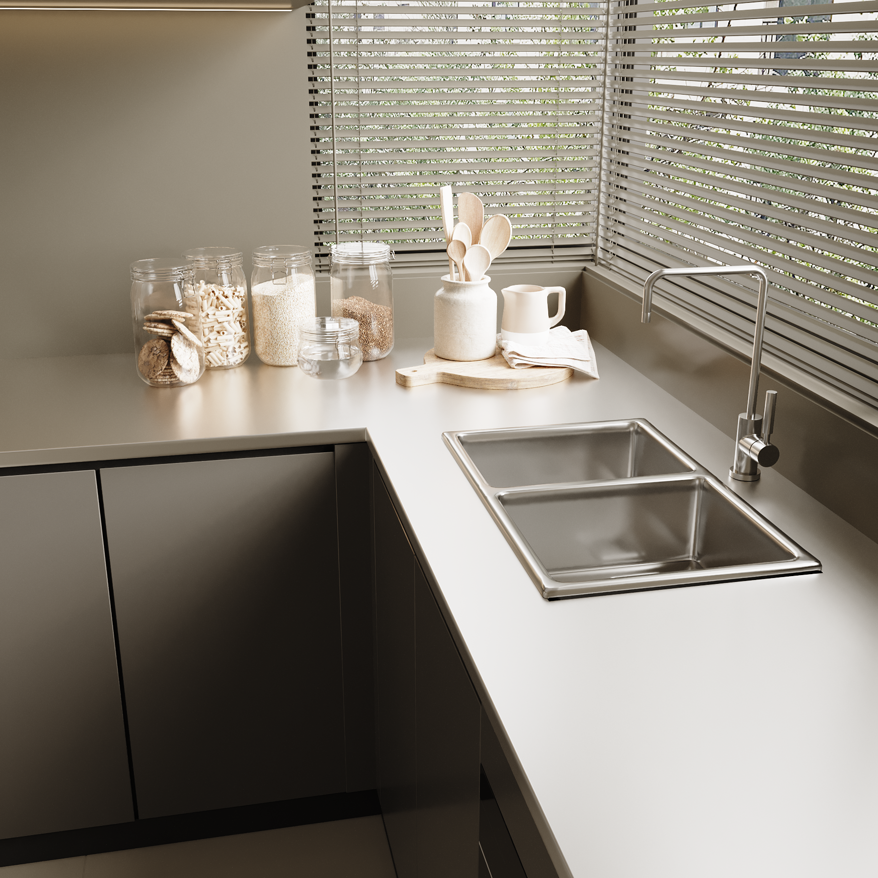 304全不锈钢整体橱柜厨房家用台面加厚柜体全钢一体柜碗柜一体,淘宝优惠券,粉丝福利购,淘宝优惠卷