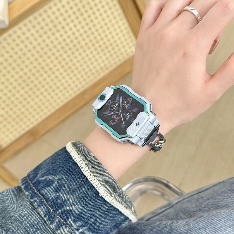 适用小天才电话手表表带z10新款z9链式z8a皮质z7儿童z6透气z5腕带 - 图3