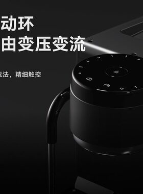 WENDOUGEE/温豆季LITA家用半自动意式咖啡机双锅炉变压电磁泵