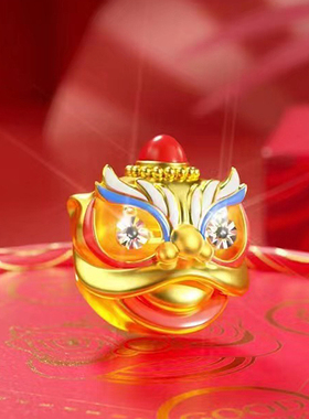 奢华传说珠宝国潮情侣本命年手镯