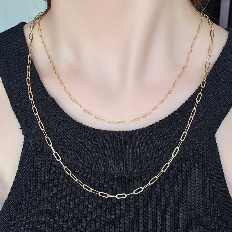 奢华传说珠宝悦己系列风18k金项链 luxurylegend颈饰