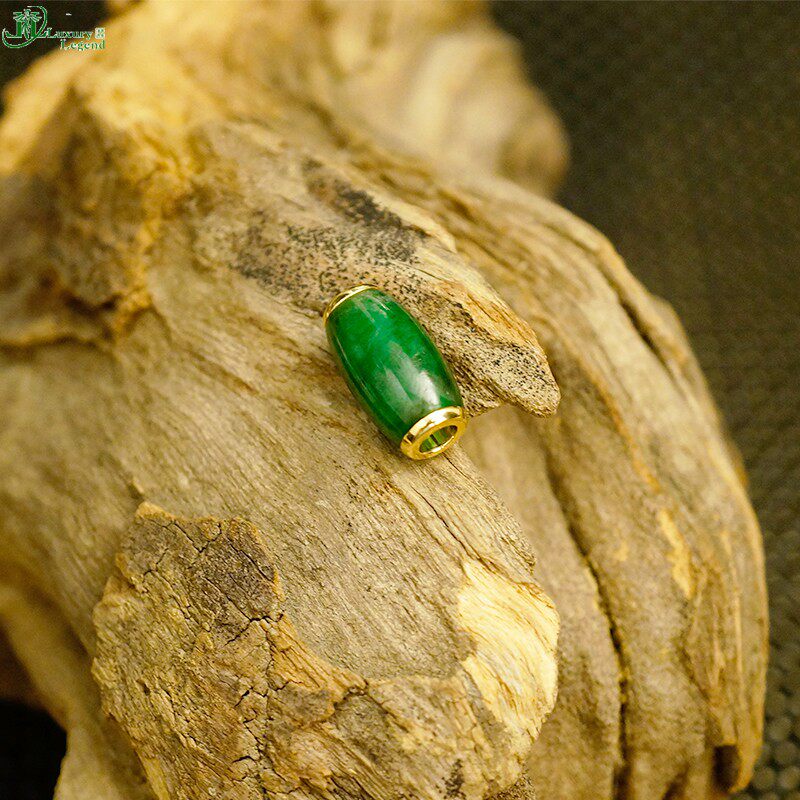 奢华传说喜悦己系列冰种满绿吊坠 luxurylegend颈饰