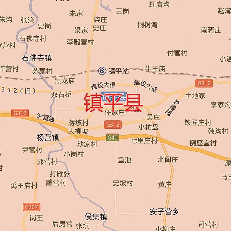 2024新款南阳市地图贴图办公室挂图高清防水墙壁贴超大装饰画定制 - 图3