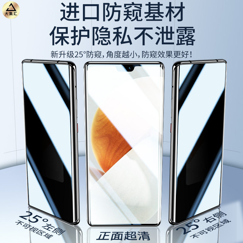 大集汇适用vivos12pro钢化水凝膜s16手机s15防窥膜vovis10e全屏覆盖s12vivo新款por指纹vivis15解锁vovos16