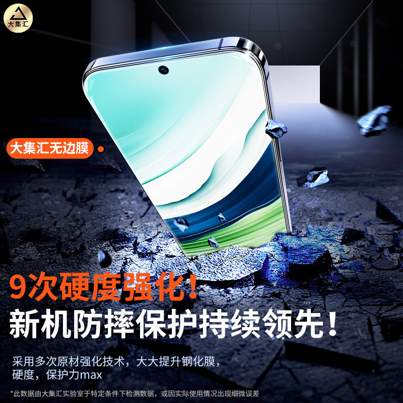 适用华为mate60钢化膜meta60手机膜无黑边屏幕mete全屏覆盖Mata防窥60新款高清huawei不沾指纹mt六十防摔贴膜 - 图3
