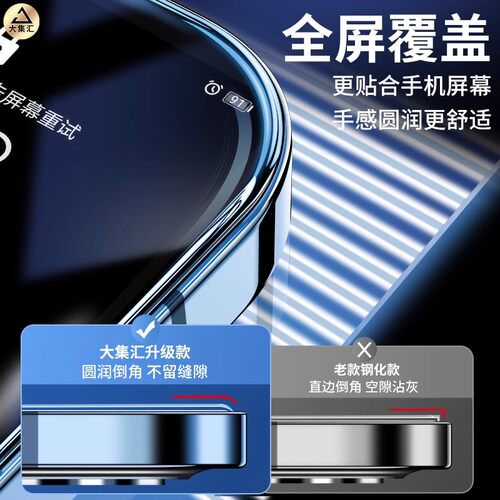 大集汇适用opporeno15钢化膜reno14/13/8/7/6手机K13K12s防窥a93a96a97a72a58a32s全屏5r17k11k10k9pro4se3/2 - 图2