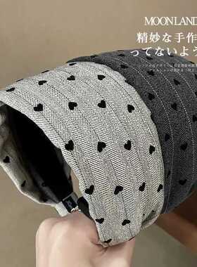 【爆米花专享】发箍女款高级感洋气外戴遮白发洗脸头箍