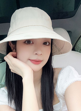 渔夫帽女夏日系百搭遮阳帽薄款