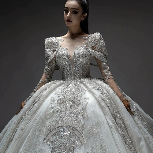 [Версальес] Новый 2021 год роскошного темперамента в стиле невесты и невесты в стиле роскошного темперамента.