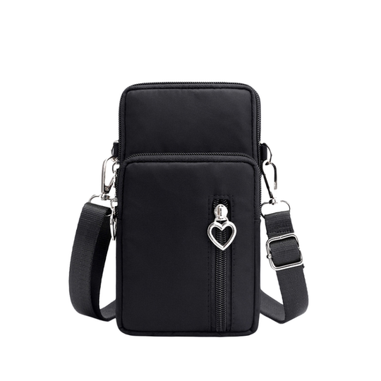 Oxford cloth mobile phone bag women's crossbody bag 2025 new summer lightweight, compact and versatile wrist mother shoulder bag