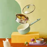 Медведь доступна в пищевой горшок палестинская детская детская плита. Нежигая горшанка Маше Фанбауби Суп горшок с электромагнитной плитой газовой плита применима