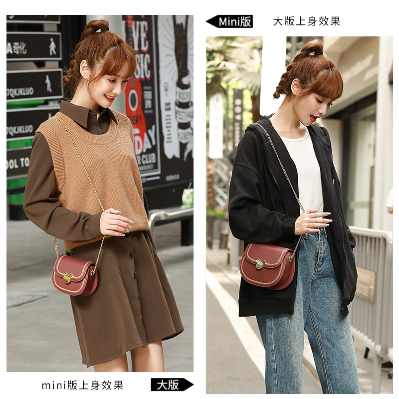 2021新款潮可爱百搭单肩链条包包 zya女士包袋