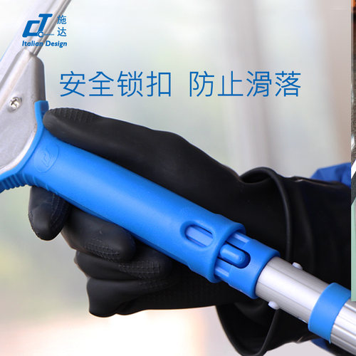 意大利CT施达1m1.4 m2m玻璃刮涂水器擦窗器伸缩杆 清洁工具配件 - 图0