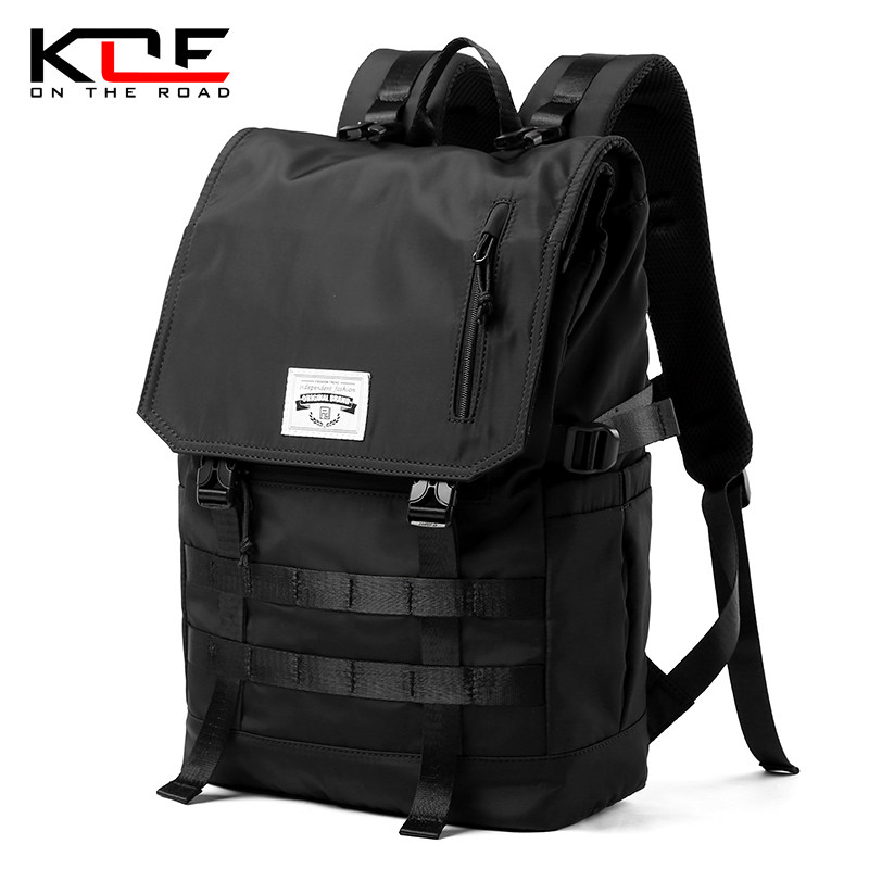 多功能潮流男简约潮牌大容量双肩包 kce双肩背包