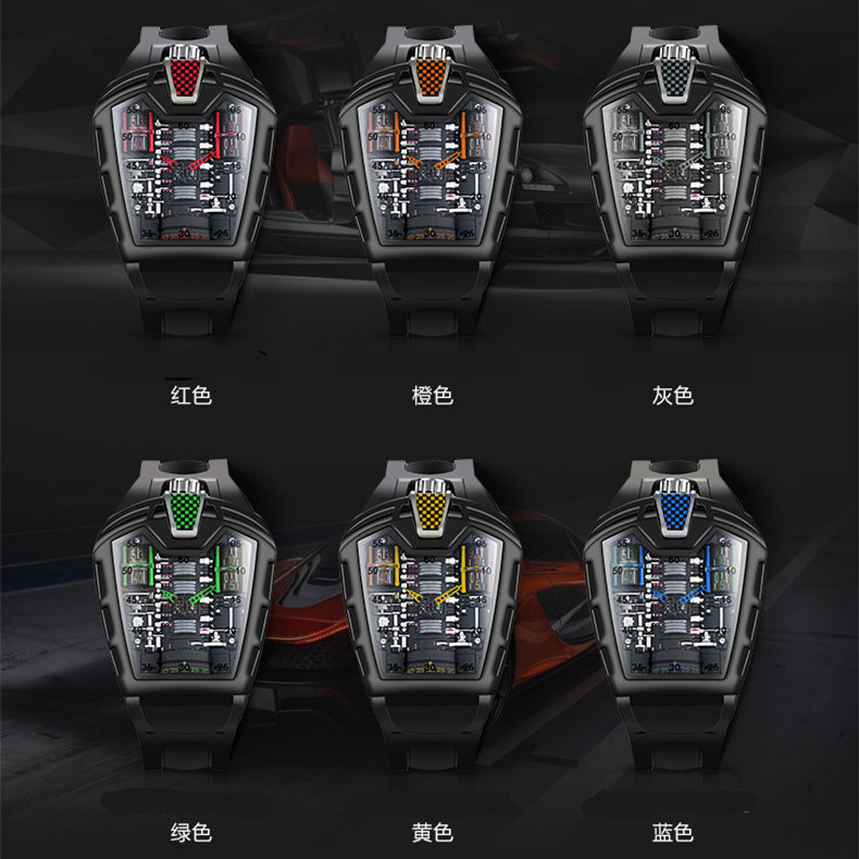 霸气特种兵男全自动机械防水手表 拉维亚手表国产腕表